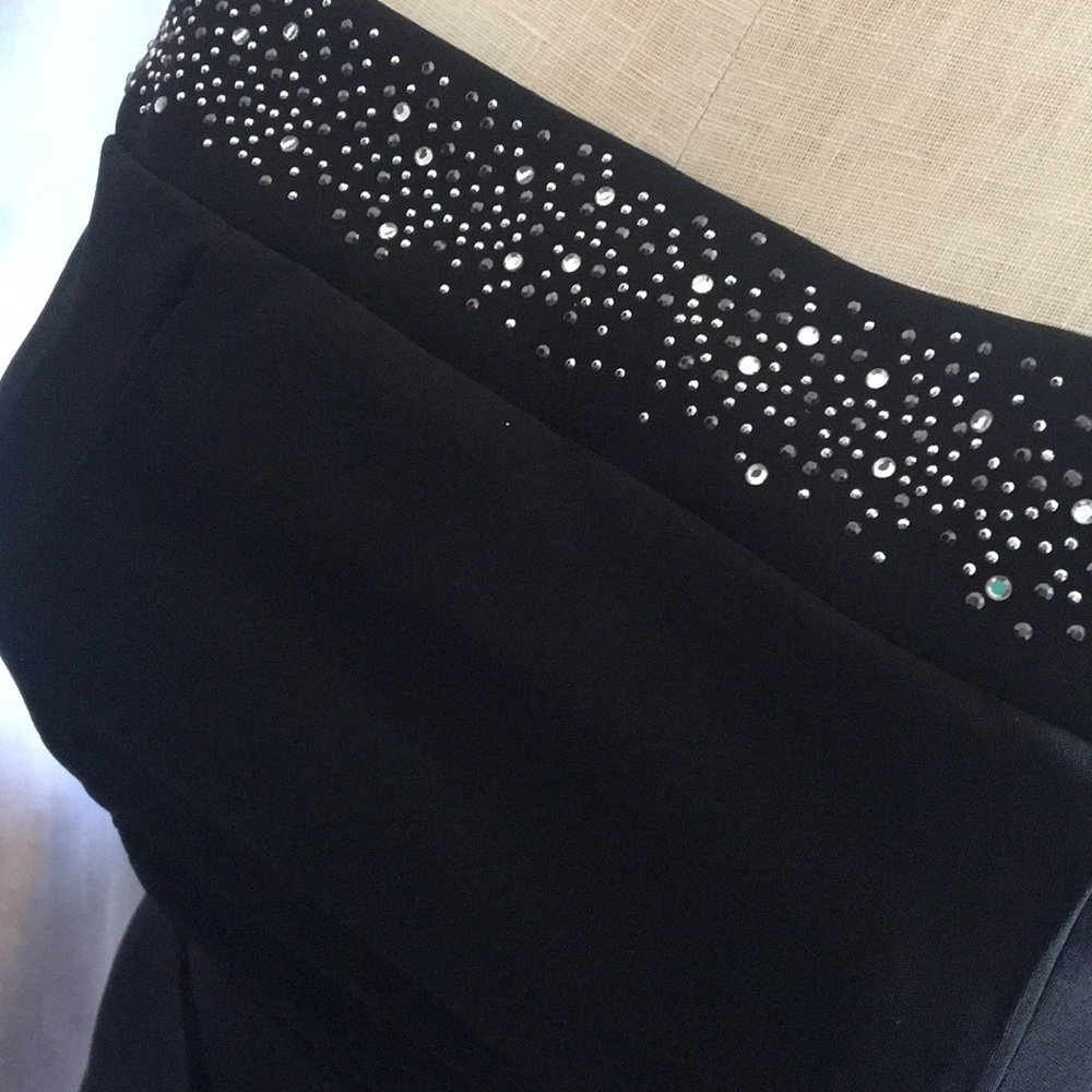 Black Strapless Dress - Picture 2 of 5